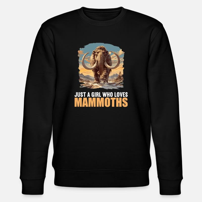 Mammuts Mammut - Stanley/Stella Unisex Bio-Sweatshirt CHANGER  - Schwarz