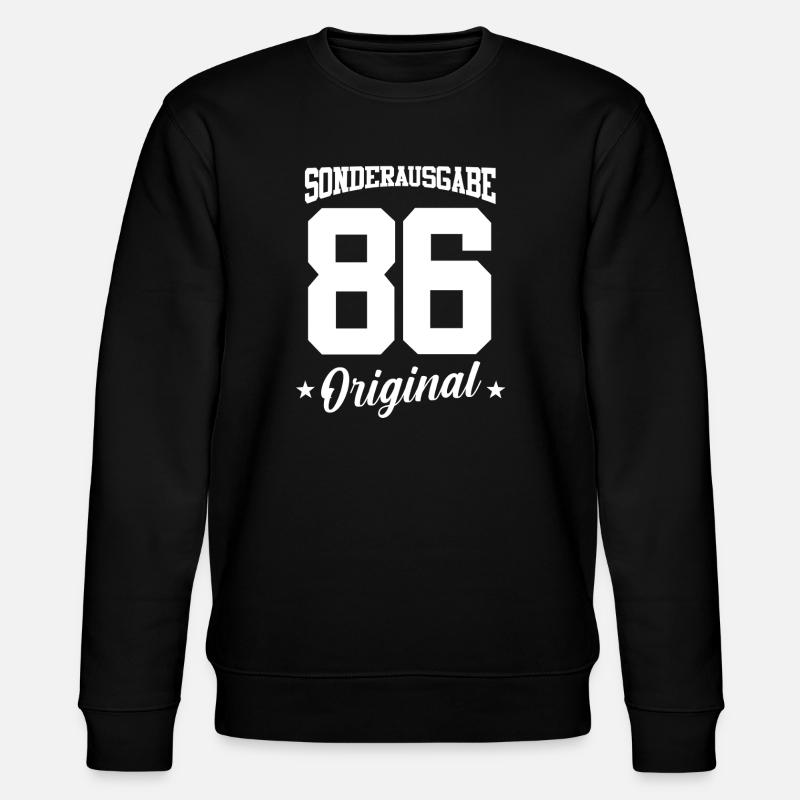 86 Anniversaire - Sweat bio CHANGER Stanley/Stella Unisexe - noir