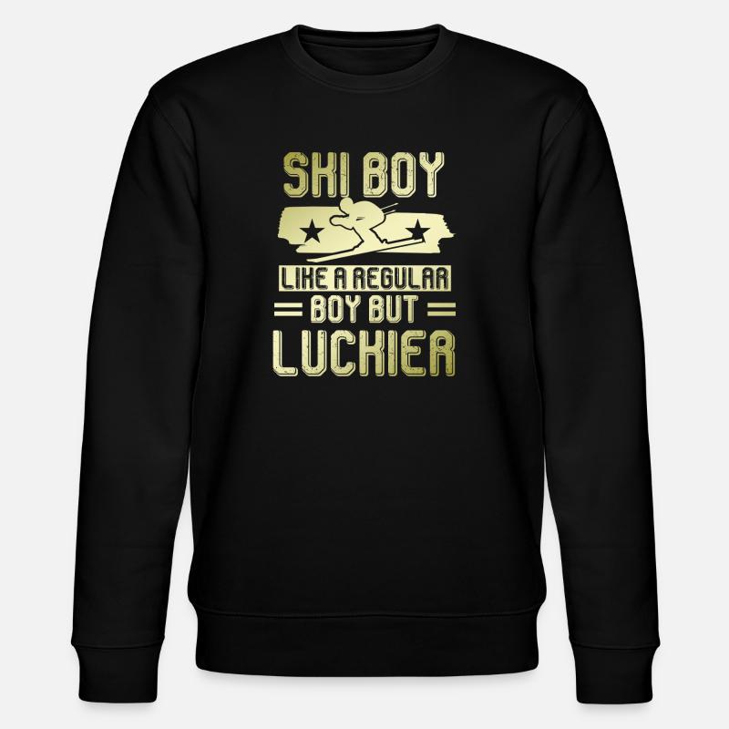 Garçon de ski - Sweat bio CHANGER Stanley/Stella Unisexe - noir