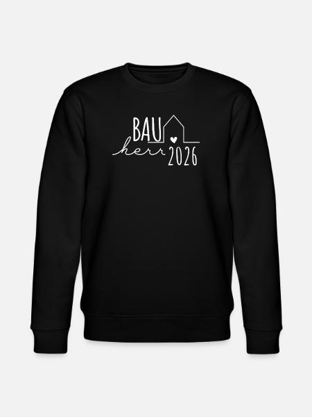 Builder 2026 - Builders Partnerlook Hausbau - Stanley/Stella CHANGER Unisex Organic Sweatshirt - black