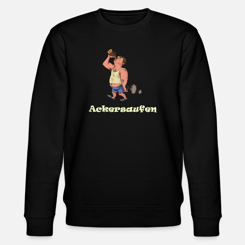 Ackersaufen - Sweat bio CHANGER Stanley/Stella Unisexe - noir