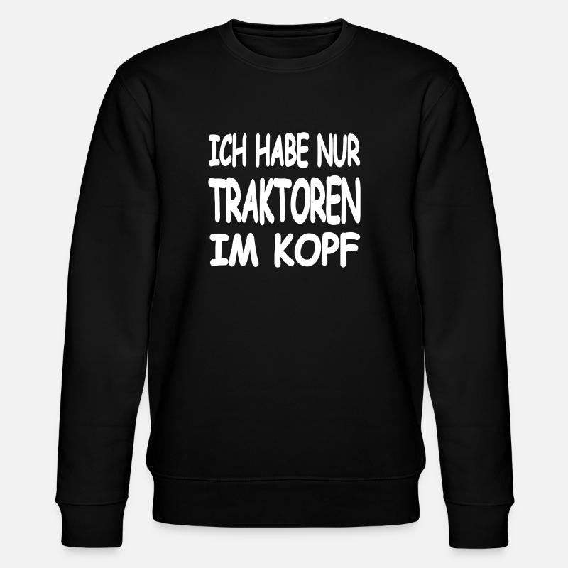 Traktor - Stanley/Stella Unisex Bio-Sweatshirt CHANGER - Schwarz