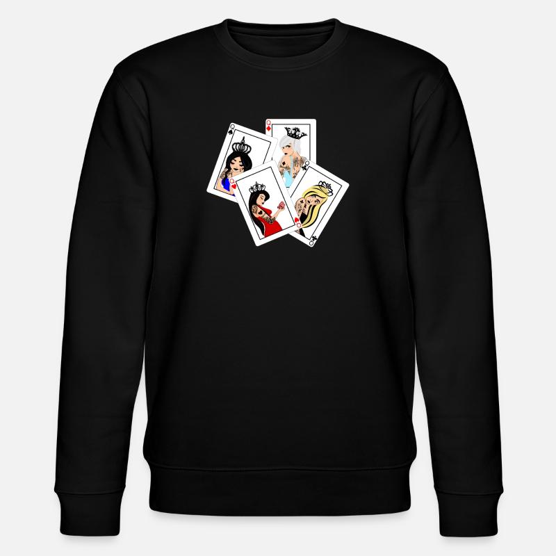 Carré de dames Punk - pêle-mêle - Sweat bio CHANGER Stanley/Stella Unisexe - noir