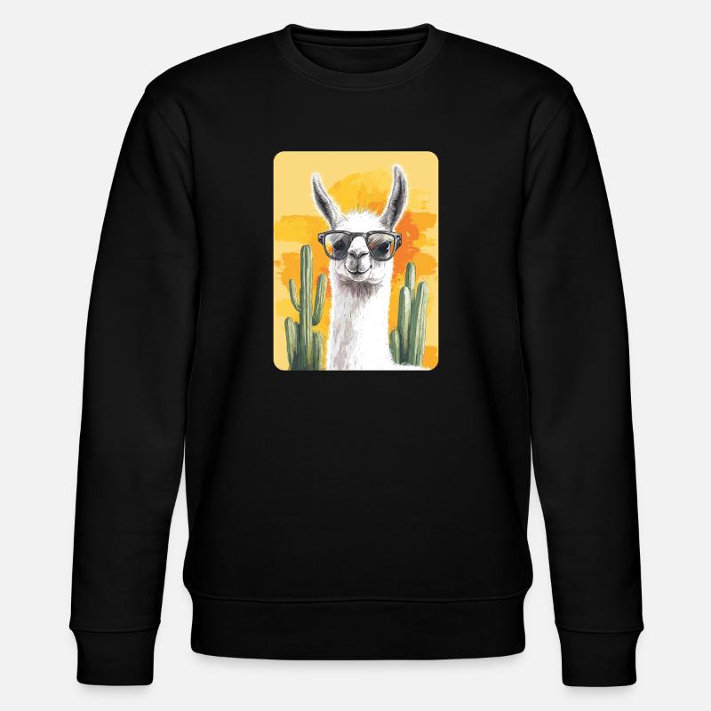 lama - Sweat bio CHANGER Stanley/Stella Unisexe - noir