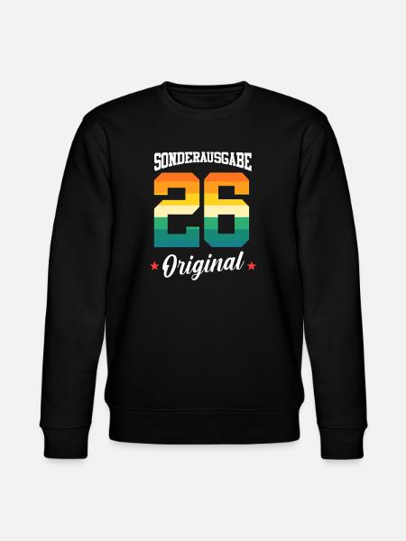 26 Anniversaire - Sweat bio CHANGER Stanley/Stella Unisexe - noir