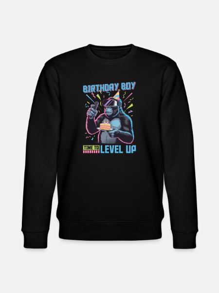 Birthday Gamer VR - Stanley/Stella CHANGER Unisex Organic Sweatshirt - black