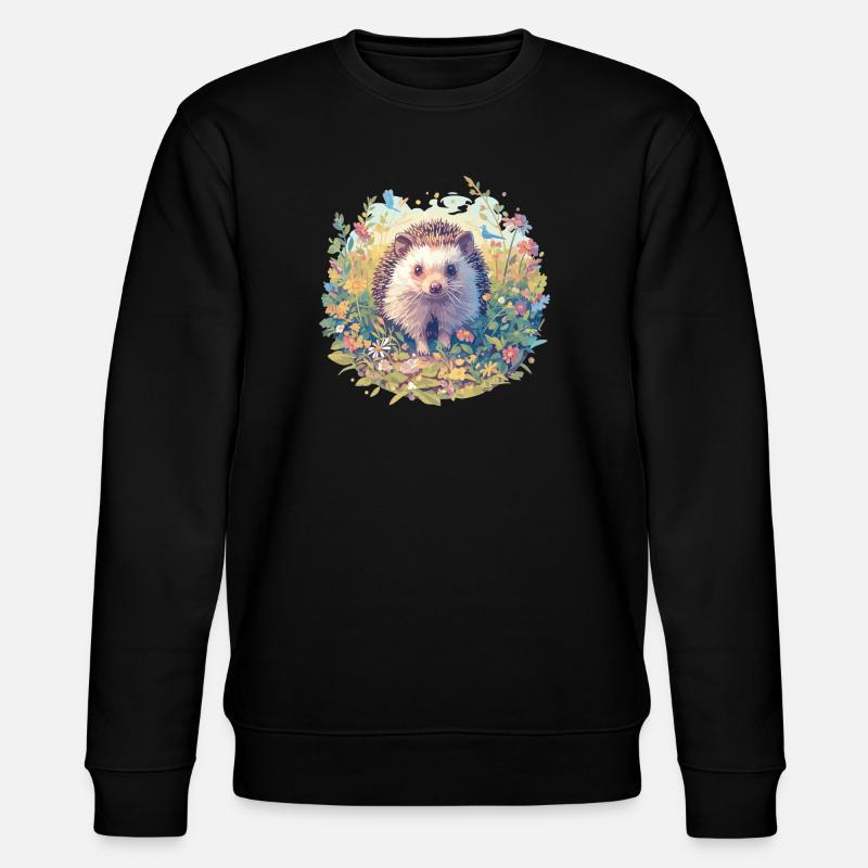 Hérisson - Sweat bio CHANGER Stanley/Stella Unisexe - noir