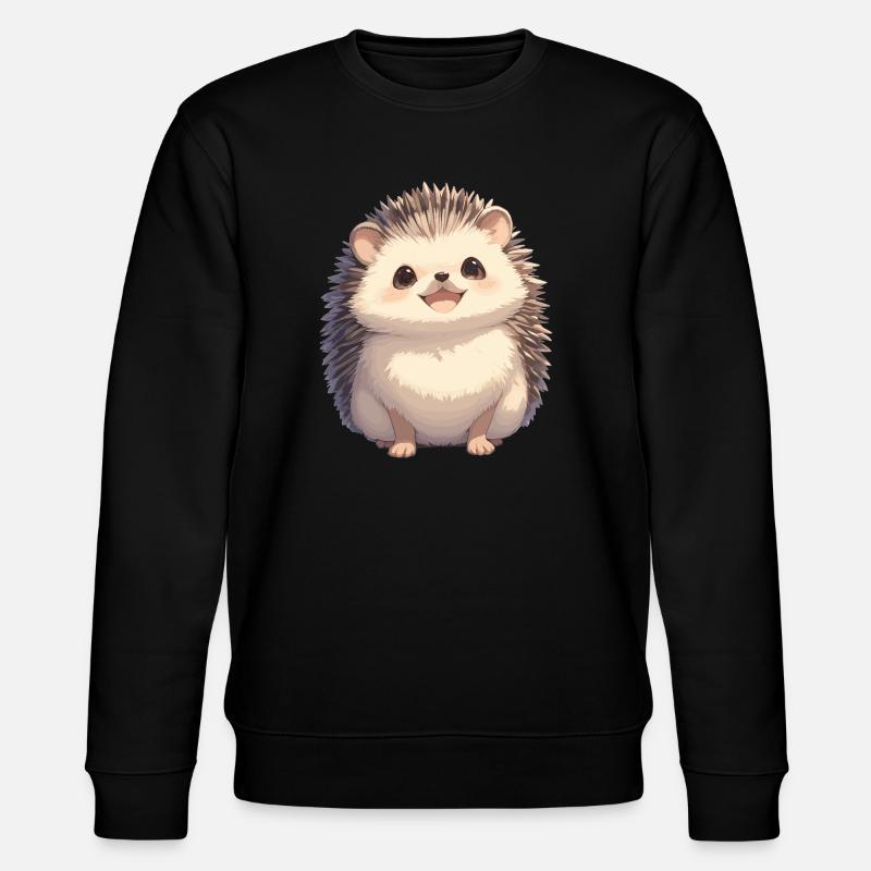 Igel - Stanley/Stella Unisex Bio-Sweatshirt CHANGER  - Schwarz