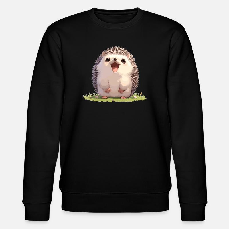 Igel - Stanley/Stella Unisex Bio-Sweatshirt CHANGER  - Schwarz