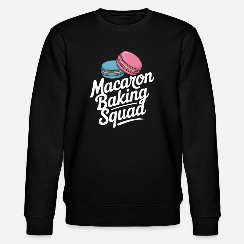 Macaron Desserts Français - Sweat bio CHANGER Stanley/Stella Unisexe - noir