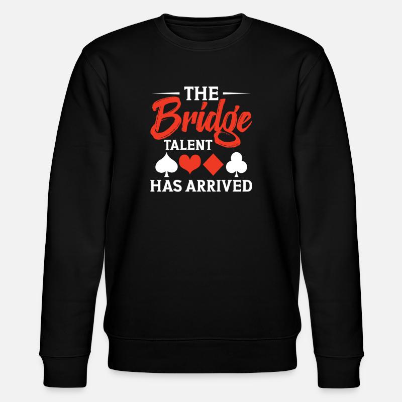 The Bridge Talent Is Here - Stanley/Stella CHANGER Unisex Organic Sweatshirt - black