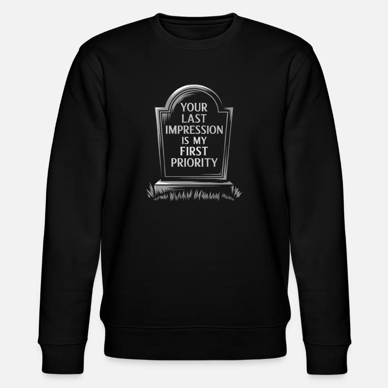 Dernière impression, première priorité - Halloween - Sweat bio CHANGER Stanley/Stella Unisexe - noir