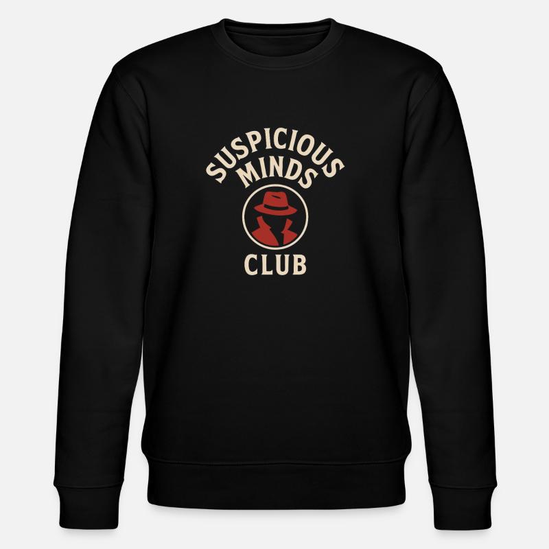 Club des esprits suspects – Detective Design - Sweat bio CHANGER Stanley/Stella Unisexe - noir