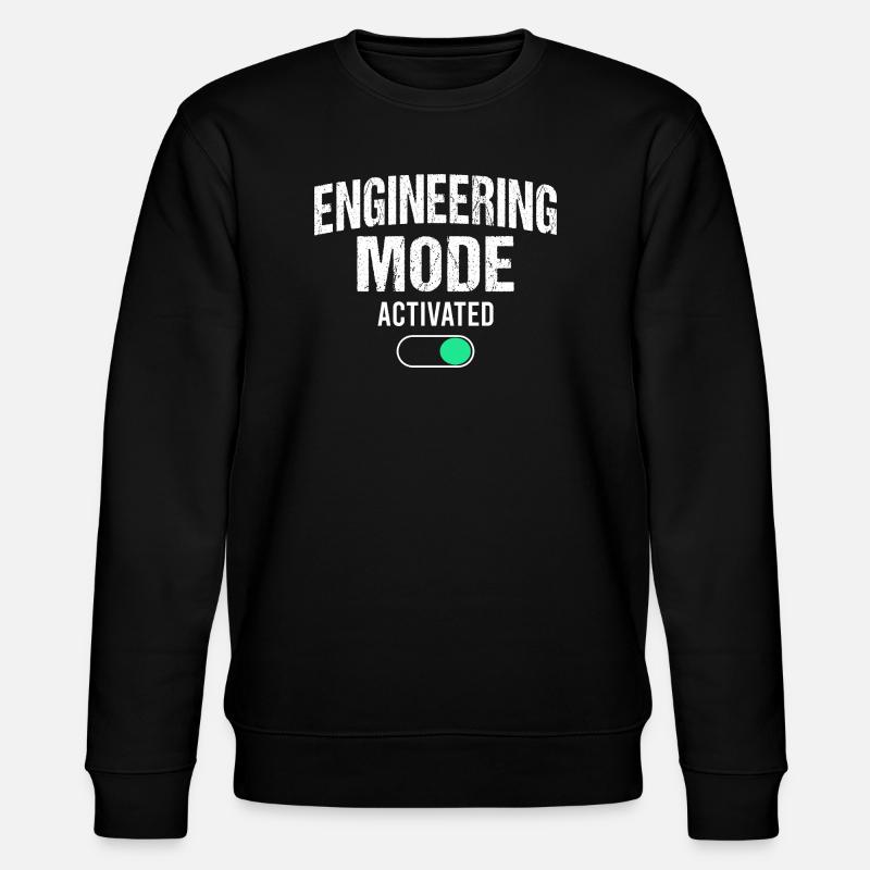 Mechanical Engineering Mechanical Engineer - Stanley/Stella CHANGER Unisex Organic Sweatshirt - black