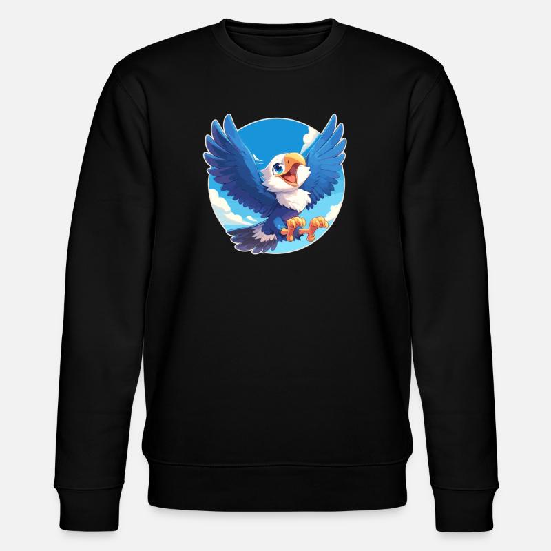 Eagle - Stanley/Stella CHANGER Unisex Organic Sweatshirt - black