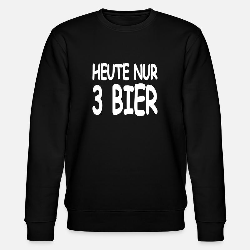 Bier - Stanley/Stella Unisex Bio-Sweatshirt CHANGER  - Schwarz