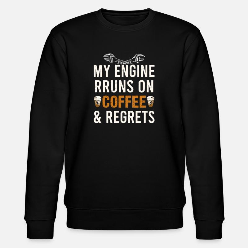 Mechanical Engineering Mechanical Engineer - Stanley/Stella CHANGER Unisex Organic Sweatshirt - black