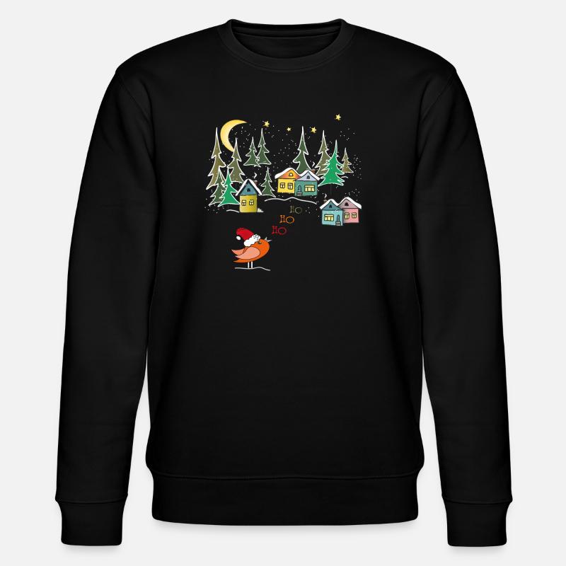 Winterzauber Christmas - Stanley/Stella Unisex Bio-Sweatshirt CHANGER - Schwarz