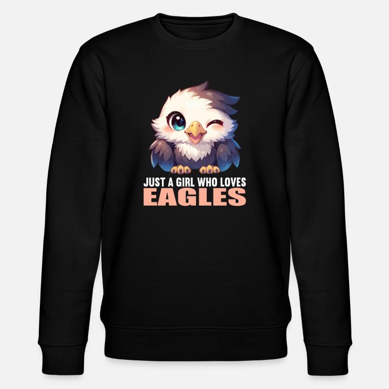 Eagle - Stanley/Stella CHANGER Unisex Organic Sweatshirt - black