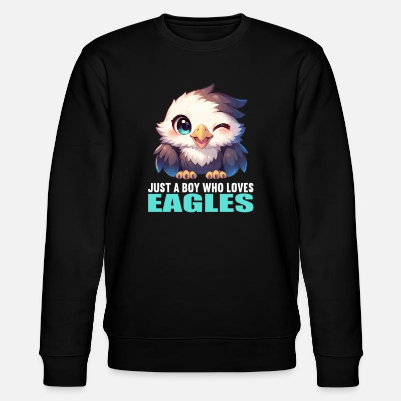 Eagle - Stanley/Stella CHANGER Unisex Organic Sweatshirt - black