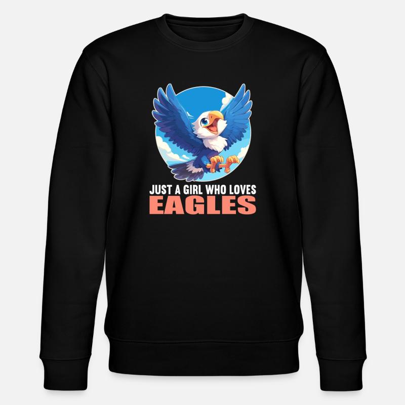 Eagle - Stanley/Stella CHANGER Unisex Organic Sweatshirt - black