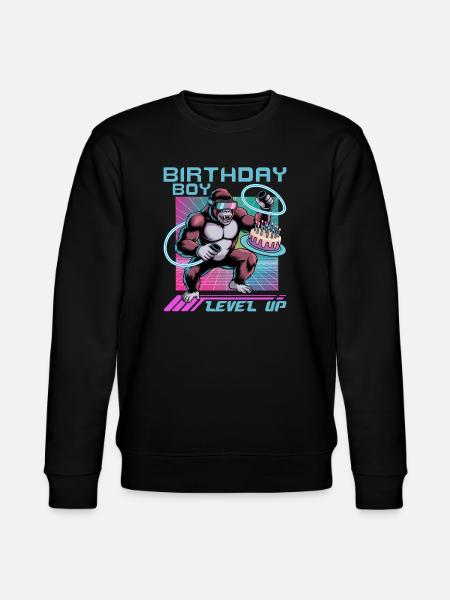 Birthday Gamer VR - Stanley/Stella CHANGER Unisex Organic Sweatshirt - black