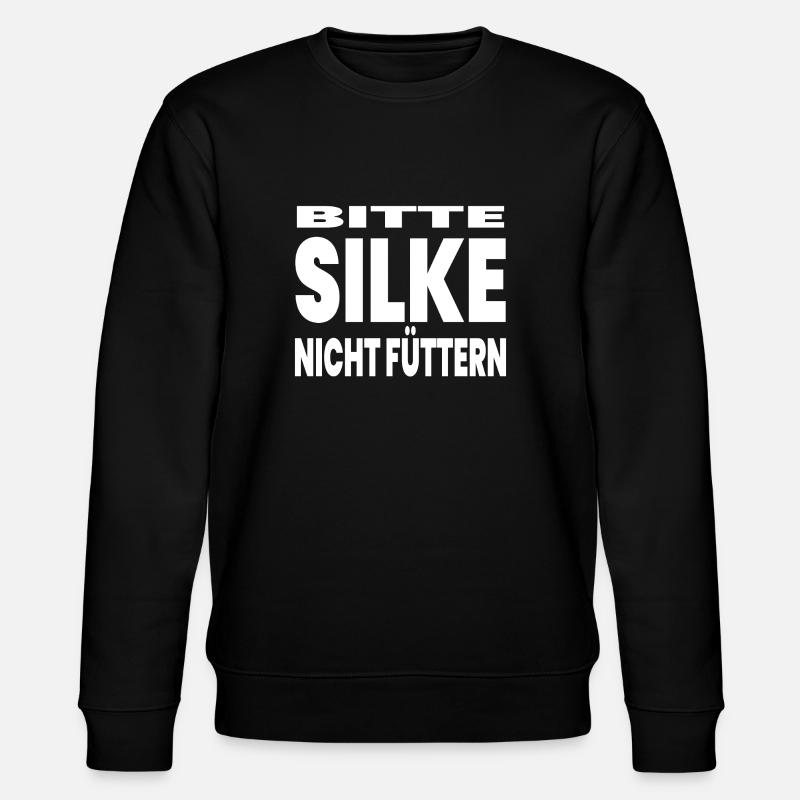 Silke - Stanley/Stella Unisex Bio-Sweatshirt CHANGER  - Schwarz