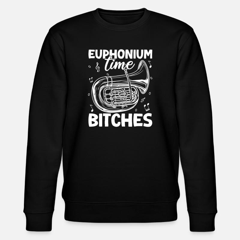 Baryton, Joueur, Temps, Salopes, Euphonium - Sweat bio CHANGER Stanley/Stella Unisexe - noir