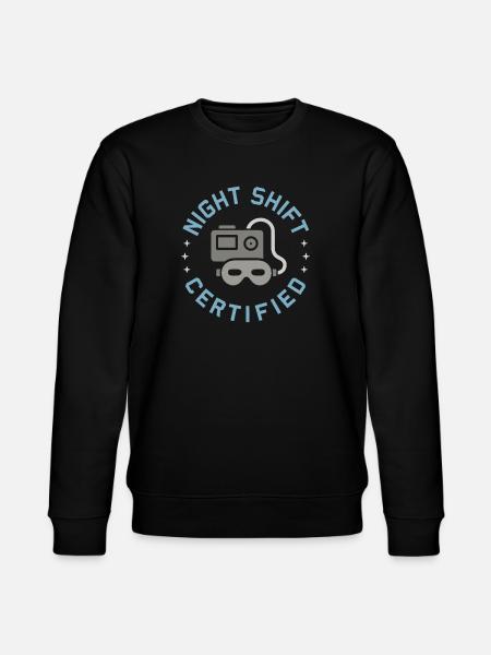 Sleep Technologist Polysomnographic Tech Rpsgt - Stanley/Stella CHANGER Unisex Organic Sweatshirt - black