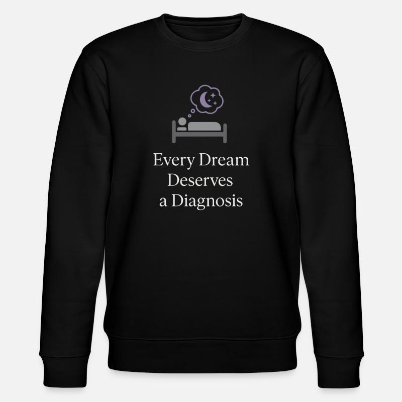 Sleep Technologist Polysomnographic Tech Rpsgt - Stanley/Stella CHANGER Unisex Organic Sweatshirt - black