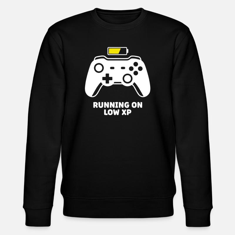 Running on Low XP Controller - Stanley/Stella Unisex Bio-Sweatshirt CHANGER - Schwarz