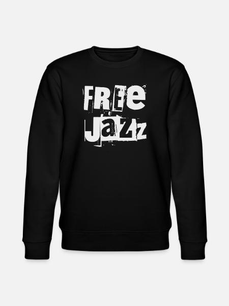 Typographie grunge free jazz - Sweat bio CHANGER Stanley/Stella Unisexe - noir