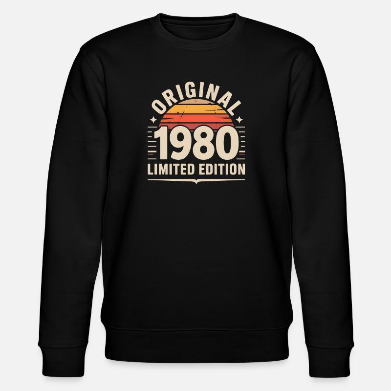 Original 1990 Limited Edition - Sweat bio CHANGER Stanley/Stella Unisexe - noir