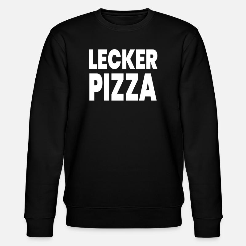Pizza - Sweat bio CHANGER Stanley/Stella Unisexe - noir