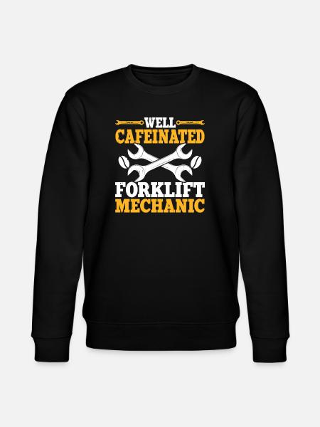 Mechanic Mechatronics Technician Handyman Gift - Stanley/Stella CHANGER Unisex Organic Sweatshirt - black