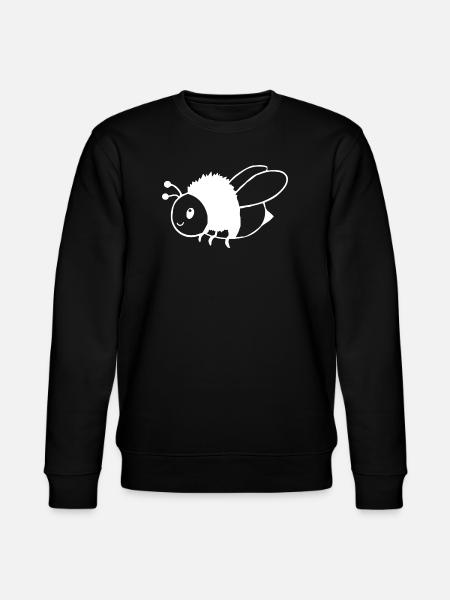 personalized bees t-shirt gift beekeeper - Stanley/Stella CHANGER Unisex Organic Sweatshirt - black