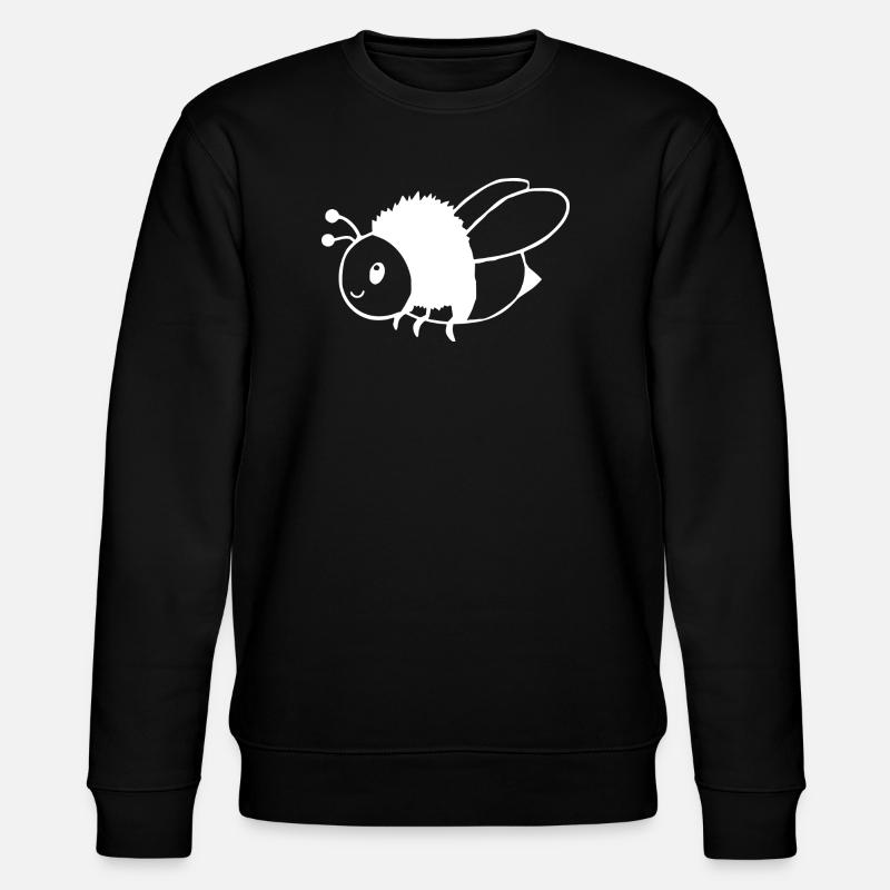 personalized bees t-shirt gift beekeeper - Stanley/Stella CHANGER Unisex Organic Sweatshirt - black