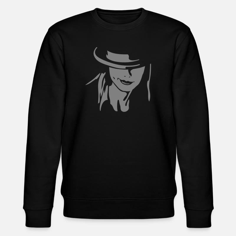 Model - Stanley/Stella Unisex Bio-Sweatshirt CHANGER  - Schwarz