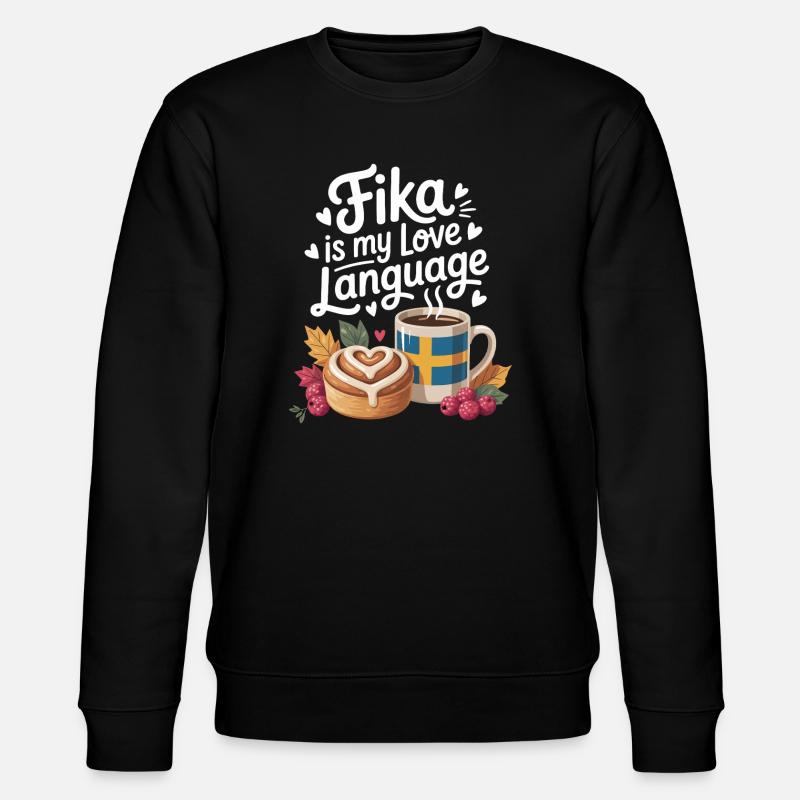 Fika - Sweat bio CHANGER Stanley/Stella Unisexe - noir