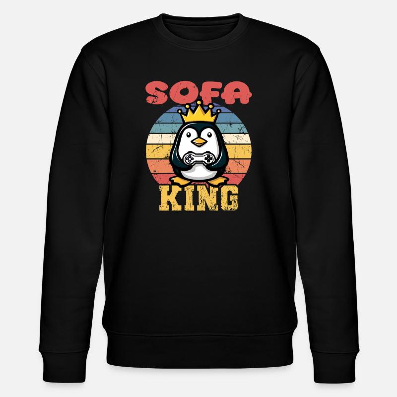 canapé king size - Sweat bio CHANGER Stanley/Stella Unisexe - noir