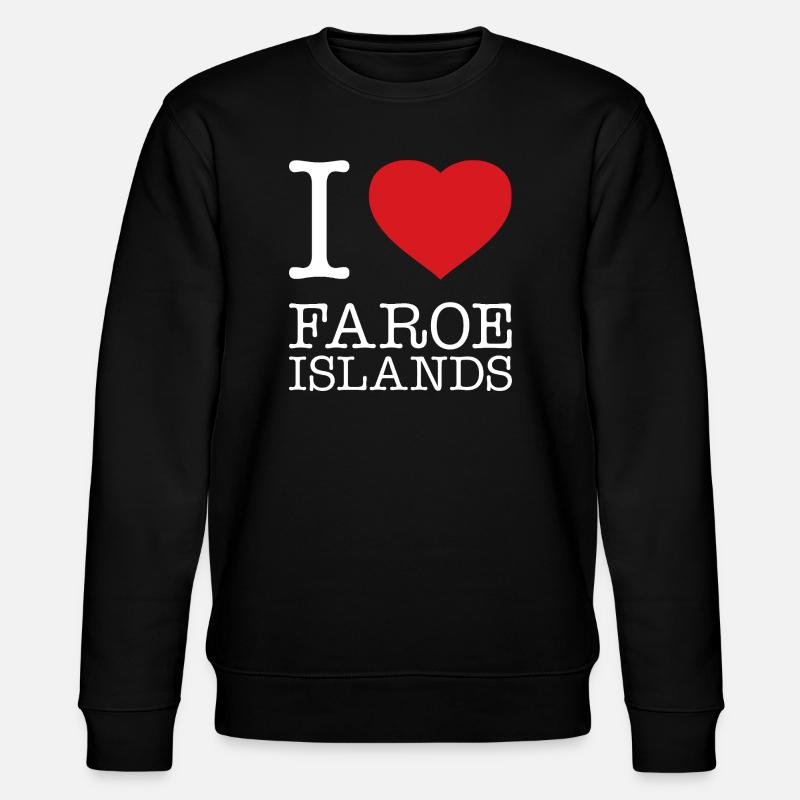 j’adore Îles Féroé - Sweat bio CHANGER Stanley/Stella Unisexe - noir