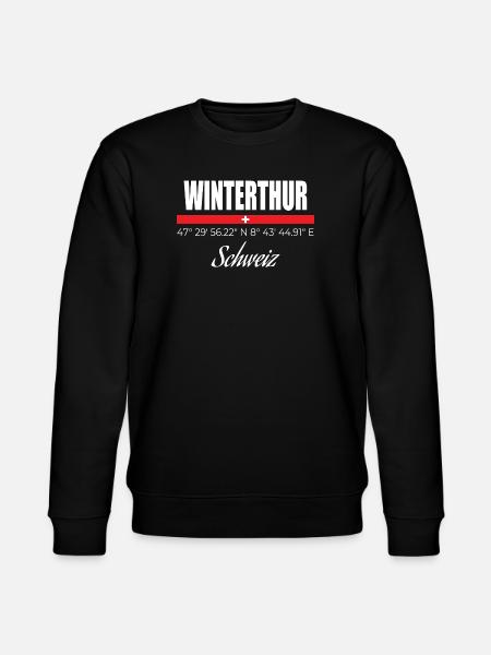 Winterthur - Sweat bio CHANGER Stanley/Stella Unisexe - noir