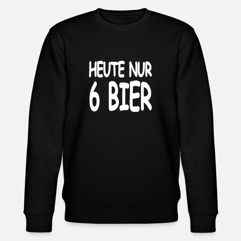 Bière - Sweat bio CHANGER Stanley/Stella Unisexe - noir