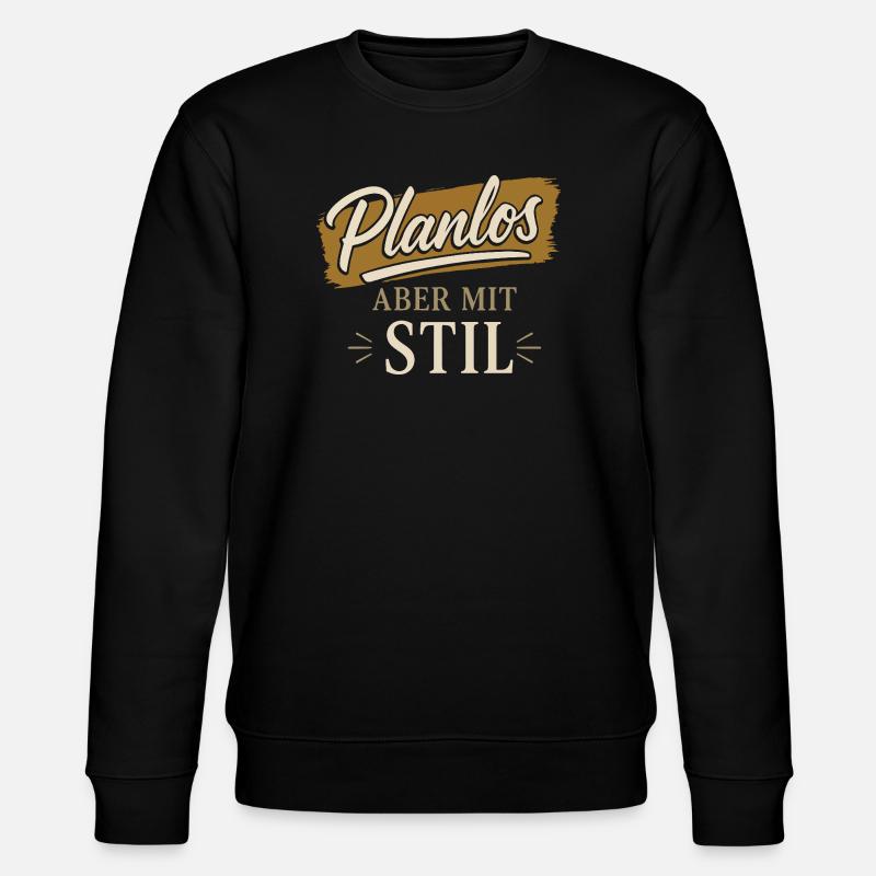 Sans but, mais avec style - Sweat bio CHANGER Stanley/Stella Unisexe - noir