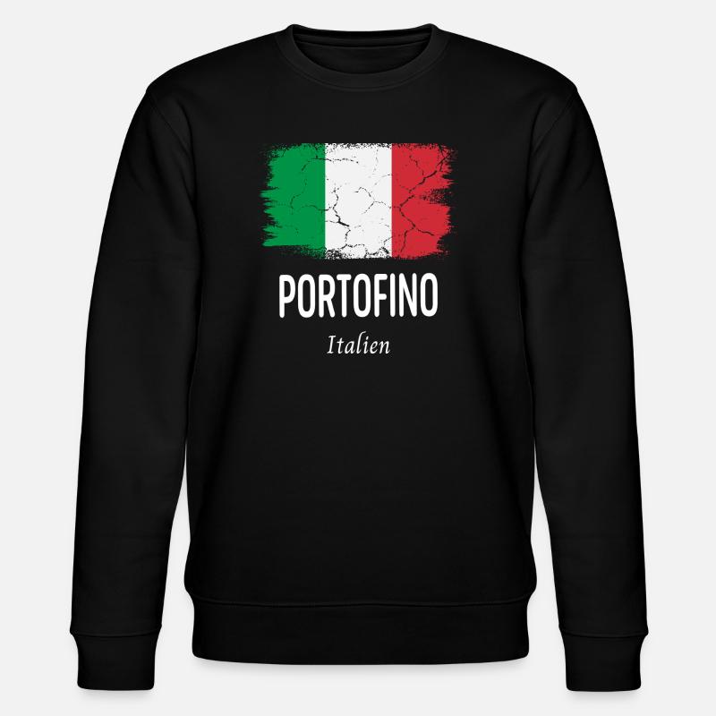 Portofino - Stanley/Stella Unisex Bio-Sweatshirt CHANGER - Schwarz