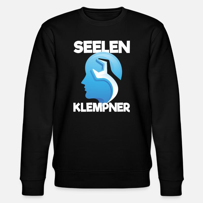 Seelenklempner - Stanley/Stella Unisex Bio-Sweatshirt CHANGER - Schwarz