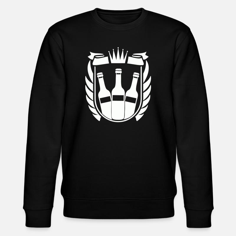 Armoiries de la bière - Sweat bio CHANGER Stanley/Stella Unisexe - noir