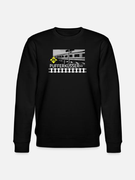 PUFFERKÜSSER - Stanley/Stella CHANGER Unisex Organic Sweatshirt - black