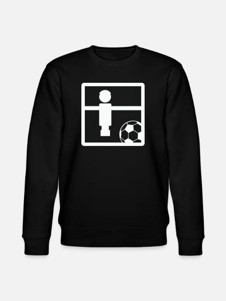 Fußball Soccer Kicker - Stanley/Stella CHANGER Unisex Organic Sweatshirt - black