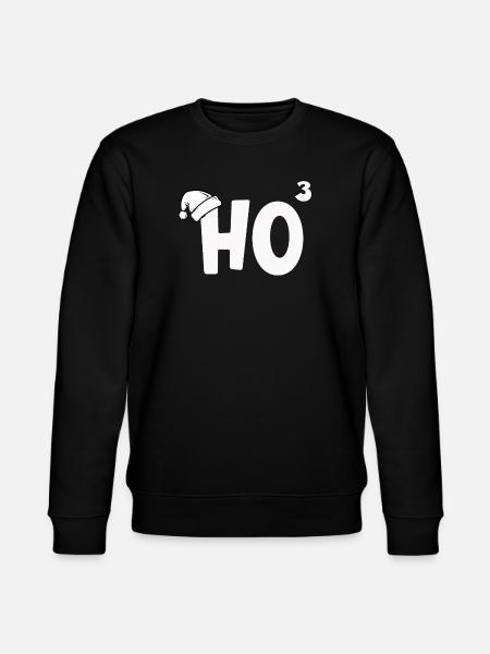 HO³ Christmas Formula - Stanley/Stella CHANGER Unisex Organic Sweatshirt - black